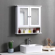 White bathroom mirror for sale  CANNOCK