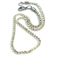 Collana tennis zirconi usato  Scandicci