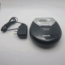 Leitor de CD portátil Philips AZT9505 sintonizador digital FM antiderrapante aumento de graves testado  comprar usado  Enviando para Brazil