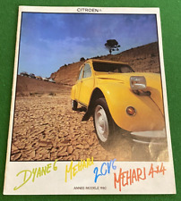 Brochure publicitaire citroen d'occasion  Quarré-les-Tombes