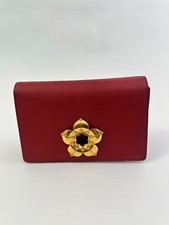 Usado, Bolsa corrente Prada Corolle Saffiano com metal vermelho comprar usado  Enviando para Brazil