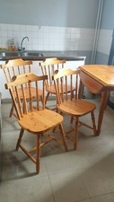 Lot chaises pin d'occasion  Drancy