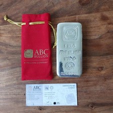 Abc bullion 1kg for sale  WAREHAM