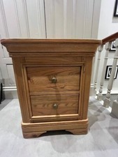 Solid oak bedside for sale  DERBY