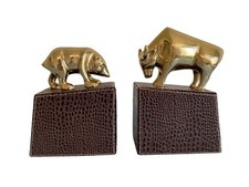 Bull bear bookends for sale  Phoenix