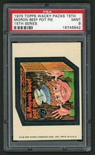 1975 Topps Wacky Packages Adesivo Moron Beef Pot Pie 15ª Série PSA 9 comprar usado  Enviando para Brazil