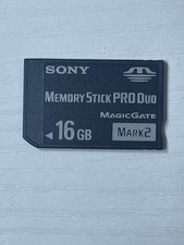 Cartão de memória Sony Memory Stick Pro Duo 16GB (Sony PSP), usado comprar usado  Enviando para Brazil