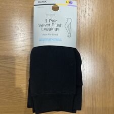 primark velvet plush leggings for sale  ST. AUSTELL