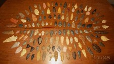 Ótima coleção de 140 pontas de flechas indianas coloridas autênticas de melhor qualidade, usado comprar usado  Enviando para Brazil