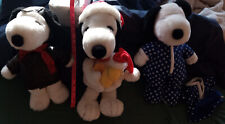 Snoopy plush misc for sale  Colgate