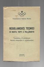 Regolamenti tecnici nuoto usato  Jesolo