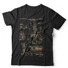 Camiseta Precision Bass Guitar Patent Schematic unissex e infantil - música, elétrica comprar usado  Enviando para Brazil