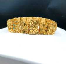 Gold nugget bracelet for sale  Battle Creek