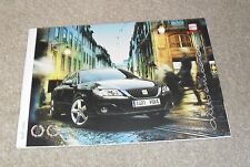 Seat exeo brochure for sale  SOUTHAMPTON