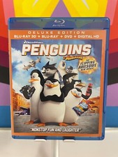 Penguins of Madagascar (Blu-ray 3D/Blu-ray/DVD, 2015) *no digital, usado comprar usado  Enviando para Brazil