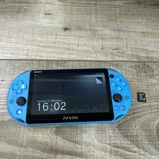 Sony PS Vita 2000 Slim PCH-2000 - Azul água com cartão de 8Gb e cabo de carregamento comprar usado  Enviando para Brazil