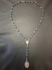 Collana rosario angelico usato  Bologna