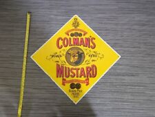 Large colman mustard for sale  BUCKIE