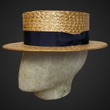Vintage men straw for sale  CHELTENHAM