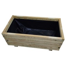 Fioriera legno trattato usato  Angri