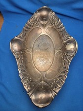 Rzadki Vintage Antique Norblin & Co GALW Warszawa Silverplate Miska Talerz na sprzedaż  Wysyłka do Poland
