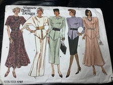 Vogue 1797 sewing for sale  KEIGHLEY