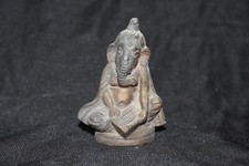 Estátua de bronze feita à mão Ganesha vintage colecionável deus hindu tocando harmônio, usado comprar usado  Enviando para Brazil