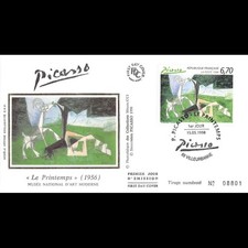 Fdc soie tableau d'occasion  Crécy-la-Chapelle