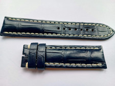 Breitling 22mm blue for sale  LEIGH
