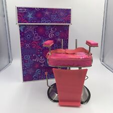 American Girl Doll Cabeleireiro Styling Cadeira Beauty Spa Ajustável Rosa Brilhante, usado comprar usado  Enviando para Brazil