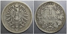 Mark stück 1875 gebraucht kaufen  Moosburg a.d.Isar