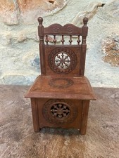 Ancienne chaise coffre d'occasion  Claira