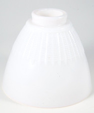 Usado, Vintage Branco Opala Vidro Leitoso 6" Mesa de Piso Abajur Óleo Refletor Sombra 6" Novo na caixa comprar usado  Enviando para Brazil