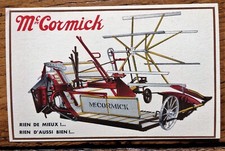 Cormick cpa publicitaire d'occasion  Tours-