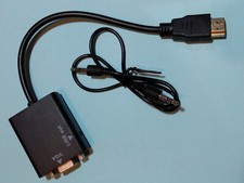 Hdmi male vga gebraucht kaufen  Hamburg