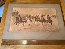 Frederic remington lithograph for sale  Liverpool