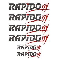 Rapido autocollant sticker d'occasion  Expédié en France