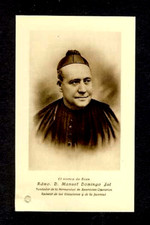(83623) Santino image pieuse holy card reliquia relic: Rdmo.Manuel Domingo Sol comprar usado  Enviando para Brazil
