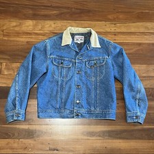 Jaqueta jeans vintage Lee Storm Rider forrada com cobertor masculina tamanho 42 original em muito bom estado comprar usado  Enviando para Brazil