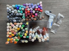 131 copic markers for sale  Stockton