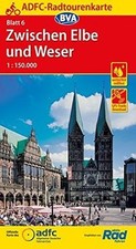 Adfc radtourenkarte elbe gebraucht kaufen  Berlin