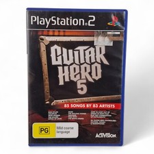 Guitar Hero 5 PS2 jogo PAL AUS CIB completo com manual comprar usado  Enviando para Brazil