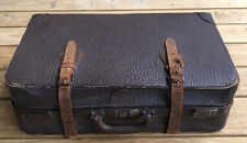 Usado, Mala de viagem estojo acessório de bagagem couro pebbled genuíno vintage antigo (?) comprar usado  Enviando para Brazil