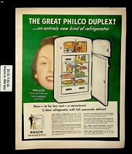 1951 Great Philco geladeira duplex impressão vintage anúncio 21924 comprar usado  Enviando para Brazil