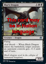 Mtg black dragon usato  Bari