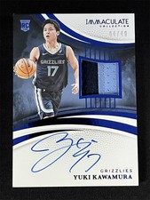 2024-25 Panini Immaculate Yuki Kawamura #137 Sapphire RC Patch Auto RPA/49 comprar usado 2024-25 Panini Immaculate Yuki Kawamura #137 Sapphire RC Patch Auto RPA/49 comprar usado  Enviando para Brazil