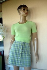 Jupe ecossaise vert d'occasion  Villeneuve-Loubet