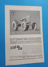 Pubblicita 1954 trattrice usato  Roma