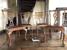 Antique walnut chippendale for sale  CHESTER
