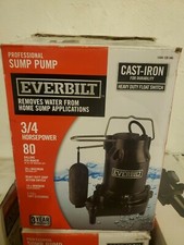 Everbilt sump pump for sale  Hamburg